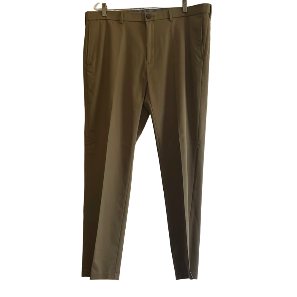 Haggar Men's Khaki Flat-Front Chinos 40x32”